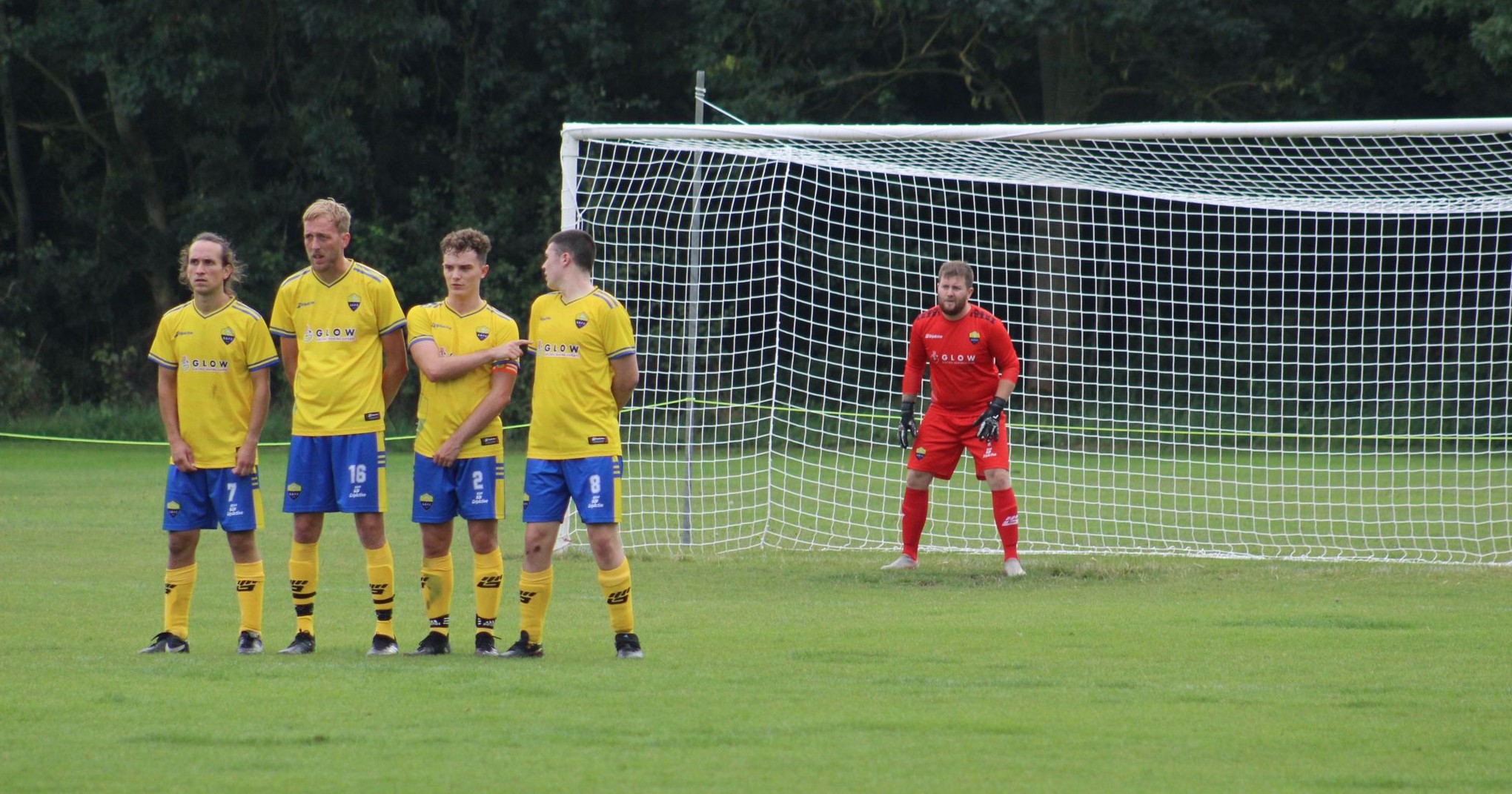 Sutton Bonington FC playing against Holwell Sports FC Reserves