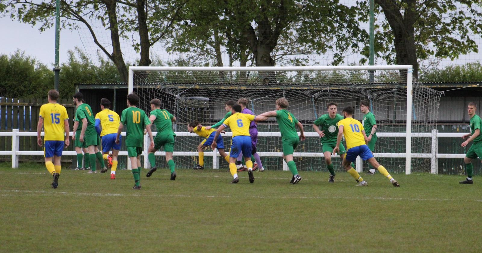 Sutton Bonington FC playing against Holwell Sports FC Reserves