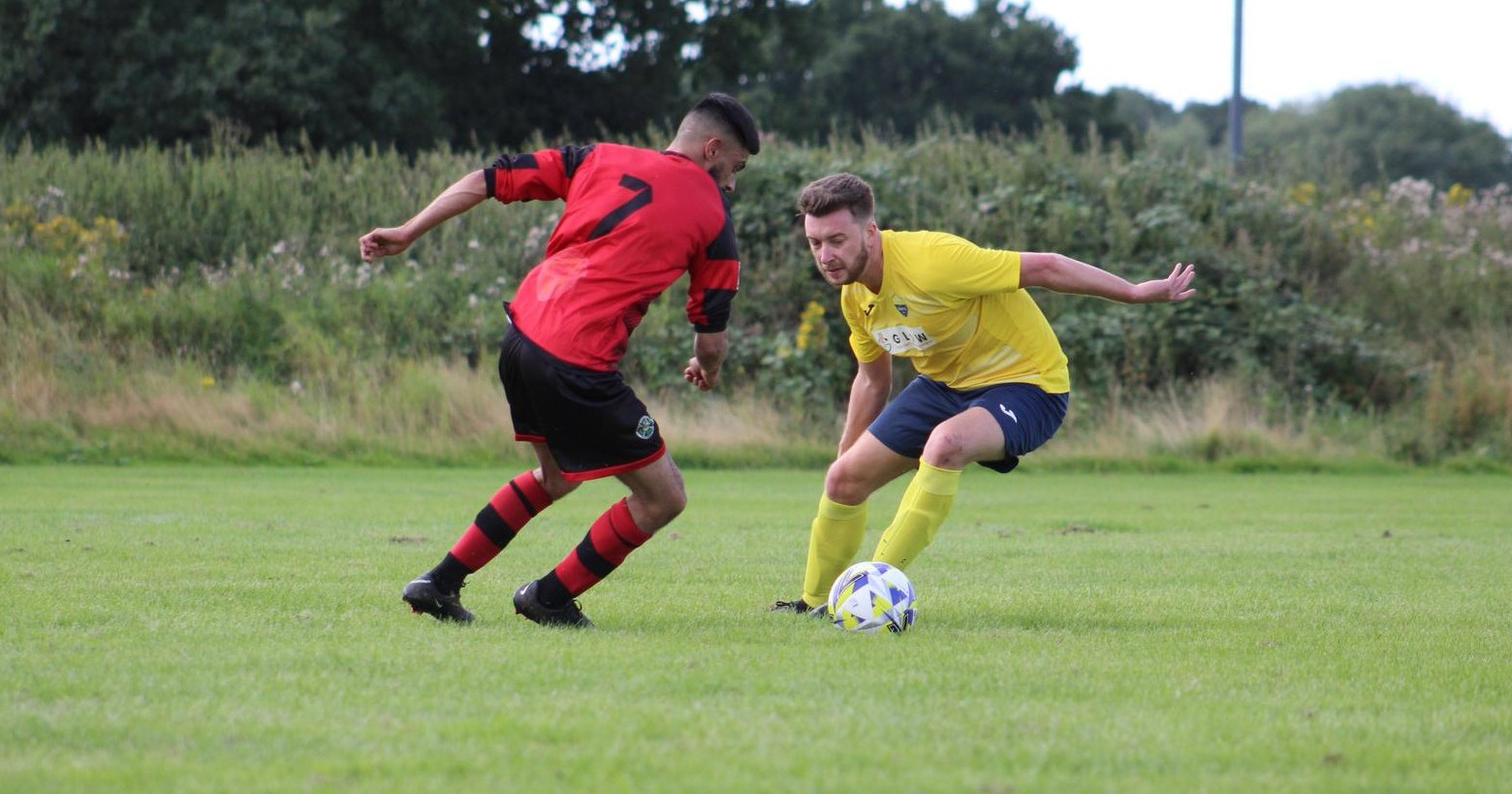 Sutton Bonington Sunday FC playing against Allenton United FC