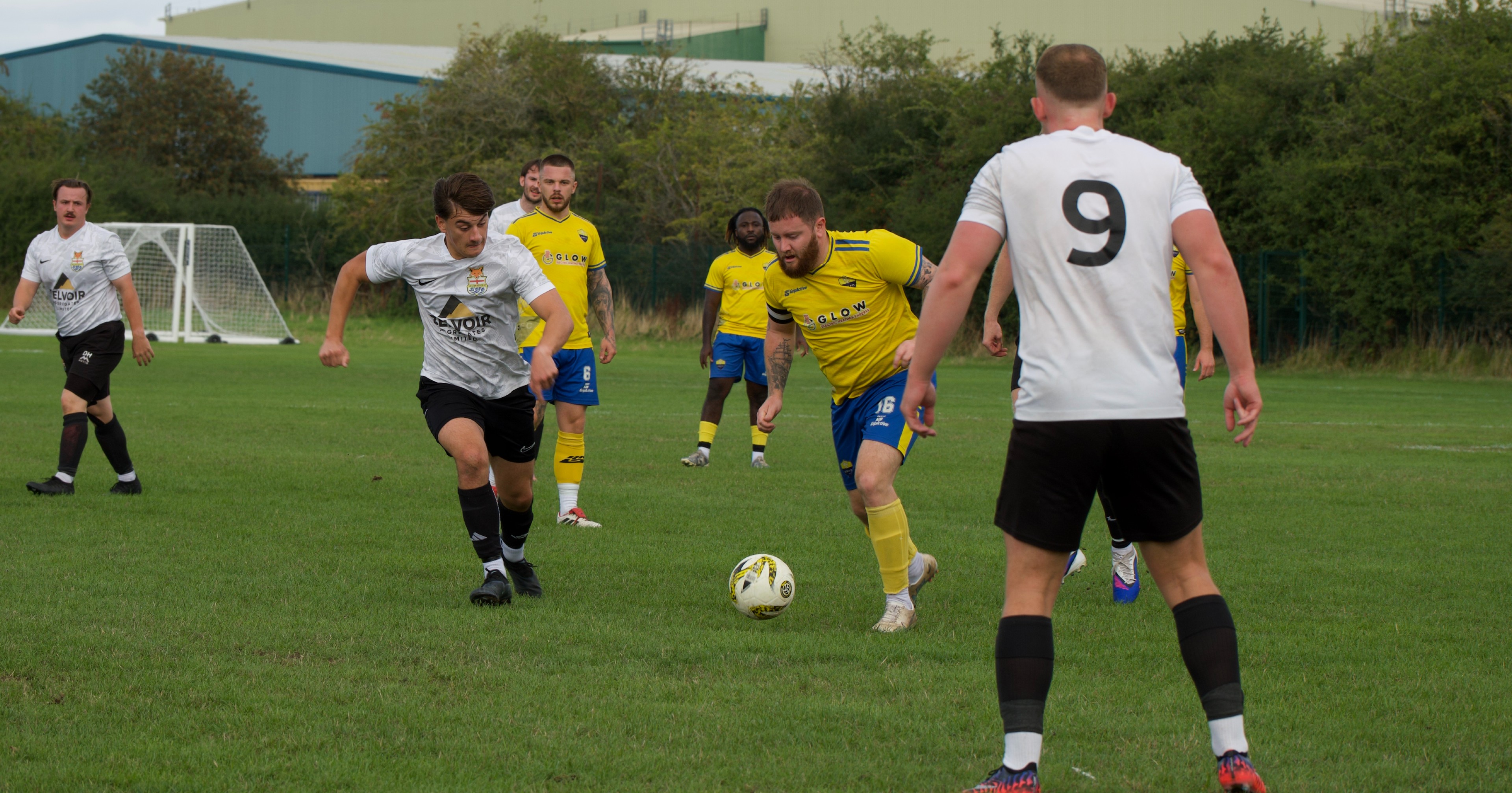 Sutton Bonington FC playing against Melton Foxes FC